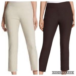 Chico’s So Slimming Brigitte Crop Bundle 2 Pants